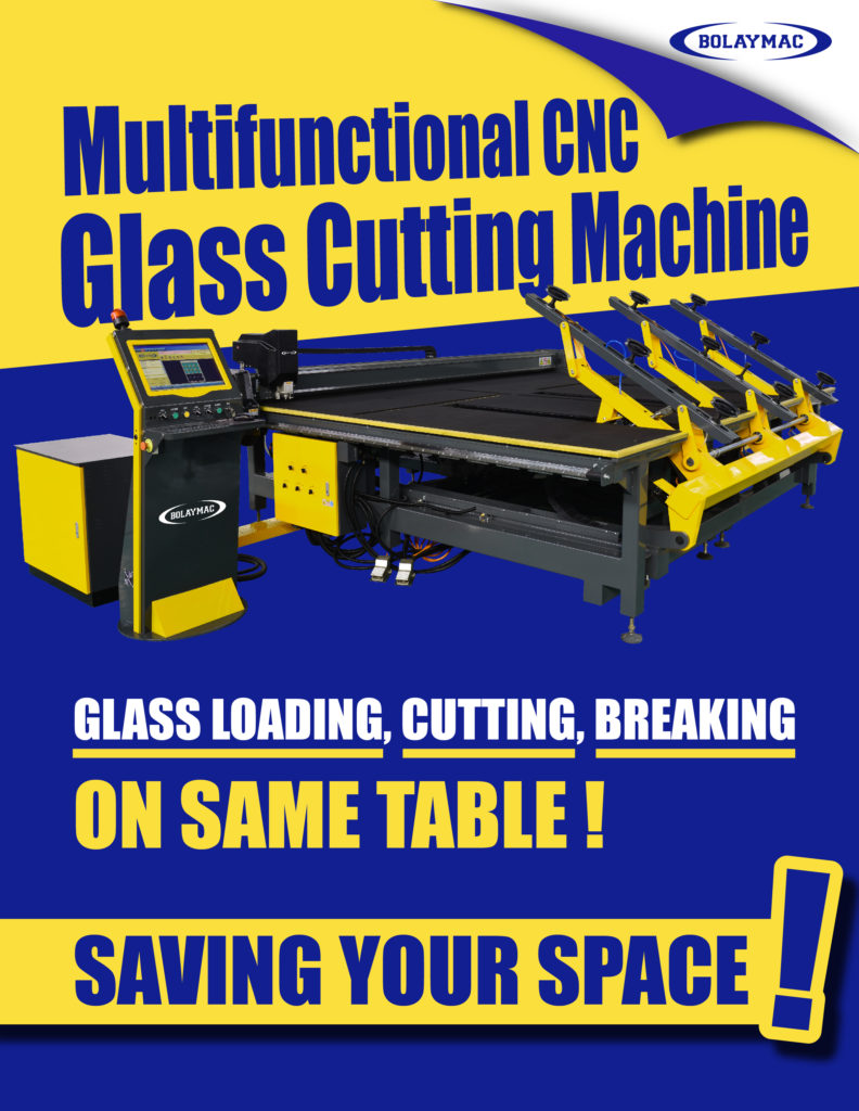 Multifunctional CNC glass cutting machine