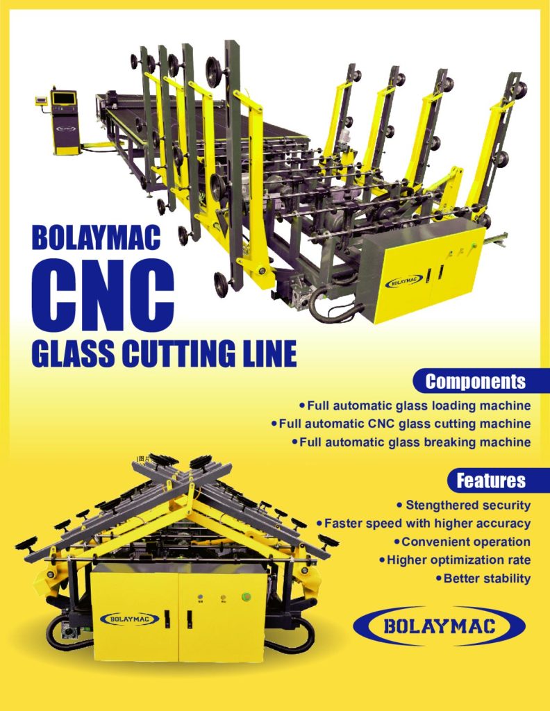 CNC automatic glass cutting machine